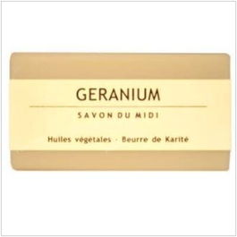 SAVON DU MIDI Jabón en Pastilla de Geranio 100Gr. Bio