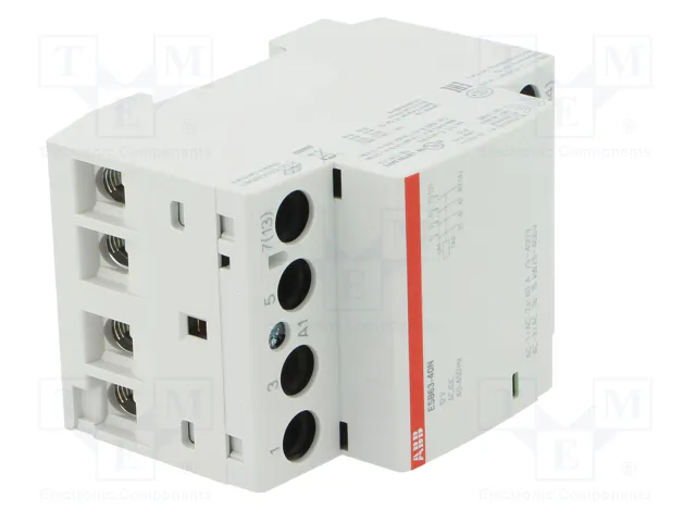 ABB ESB 63A Contactor 4-polar 12VAC/12VDC ABB ESB 63A Contactor 4-polar 12VAC/12VDC