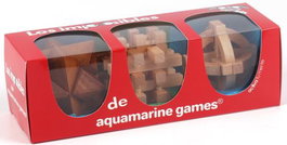 AQUAMARINE Pack 3 Imposibles de Madera Surtidos
