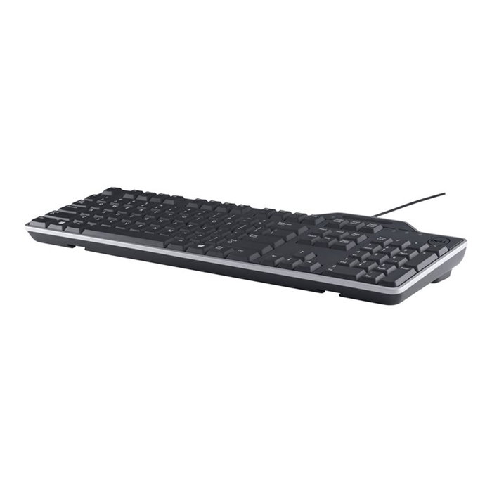 Dell KB813 - Teclado profesional con lector de tarjetas Smartcard USB, distribución QWERTY Español, color negro, para entornos corporativos y seguridad Dell KB813 - Teclado profesional con lector de tarjetas Smartcard USB, distribución QWERTY Español, color negro, para entornos corporativos y seguridad