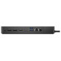 Dell Performance Dock WD19DC 240W Estación de Conexión 2x USB-C Dual Cable, 4 Pantallas, Negro