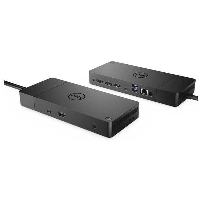 Dell Performance Dock WD19DC 240W Estación de Conexión 2x USB-C Dual Cable, 4 Pantallas, Negro Dell Performance Dock WD19DC 240W Estación de Conexión 2x USB-C Dual Cable, 4 Pantallas, Negro