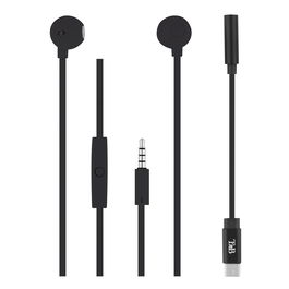 TNB SWEET & ADAPTATEUR TYPE C - Auriculares semiaurales - Negro