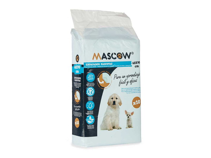 Mascow Empapador 10 Piezas 60x90 cm con Adhesivo (Set de 10)