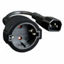 Gembird Cable de alimentación Schuko a C14 negro 0,15 m PC-SFC14M-01