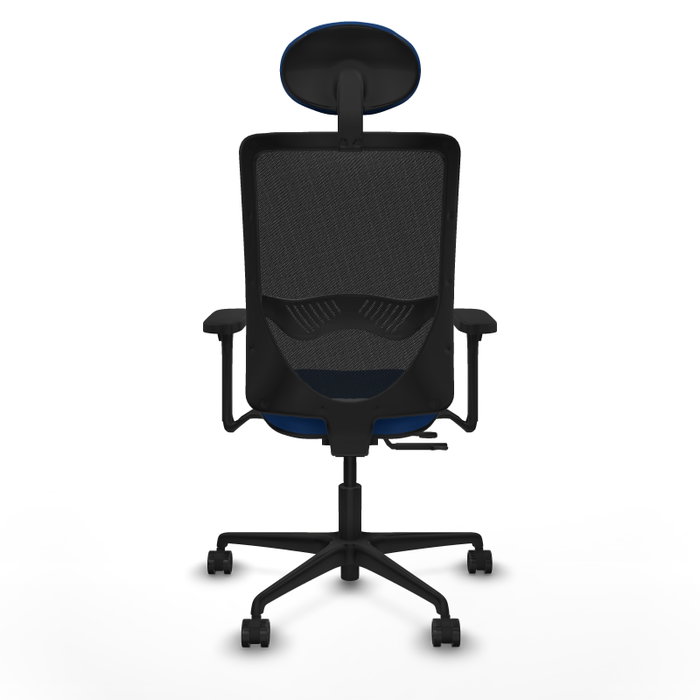 PIQUERAS Y CRESPO Silla de oficina Zulema Azul y Negro