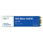 Western Digital WD Blue SA510 SSD 250 GB M.2 SATA III, hasta 555 MB/s Lectura y 440 MB/s Escritura, para PC y Portátil