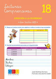 GEU, Lecturas comprensivas 18 - Martinez Romero