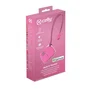 Celly SMARTFINDERPK Rastreador GPS Localizador para Objetos con Cuerda Nylon, Compatible con App Apple 'Find My' (Find My iPhone), con Alarma y Altavoz, Color Rosa