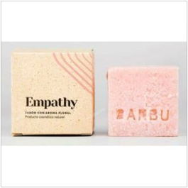 BANBU Jabón Corporal Sólido Floral 100gr Eco con Rosa Damascena Hidratante y Antoxidante