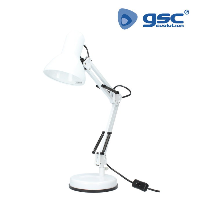 GSC Evolution Flexo sobremesa Tradition E27 40W Blanco GSC Evolution Flexo sobremesa Tradition E27 40W Blanco