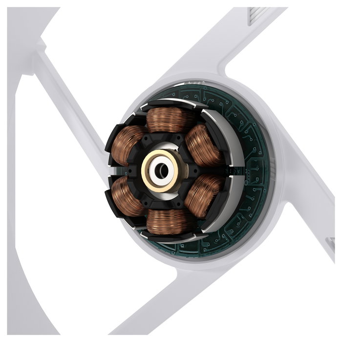 ASUS ProArt PF120 Ventilador de Caja 120mm PWM Blanco - 3000 RPM, 104.8 CFM, FDB