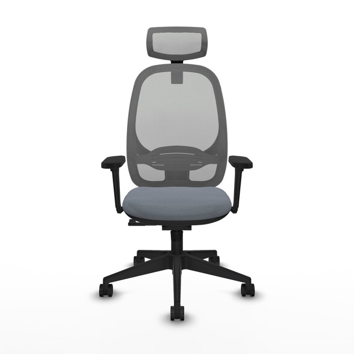 PIQUERAS Y CRESPO Silla de oficina Cilanco Gris con mecanismo Sincro PIQUERAS Y CRESPO Silla de oficina Cilanco Gris con mecanismo Sincro