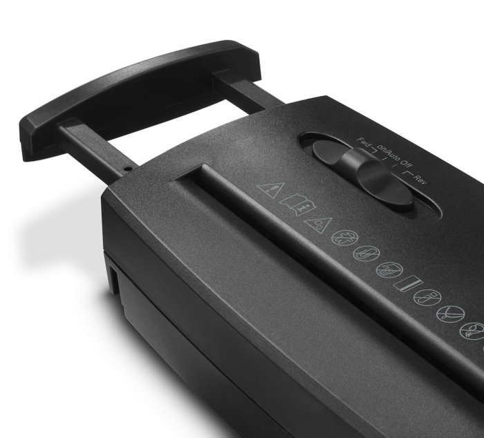 Hama Classic S60 Destructora de Papel Manual, 180W, 6 Hojas, 3.8m/min, Corte en Partículas