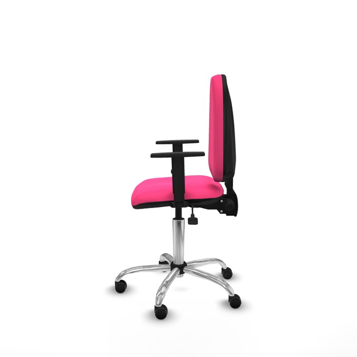 PIQUERAS Y CRESPO Silla de oficina Aýna Rosa con mecanismo Asincro