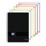 Oxford Europeanbook 10 Cuaderno Espiral DIN A4+ 120 Hojas Negro