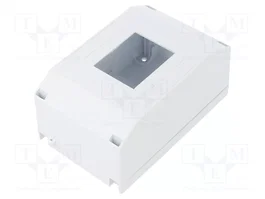 ELEKTRO-PLAST NASIELSK Carcasa MIKRO para 4 módulos, blanca, sin tapa