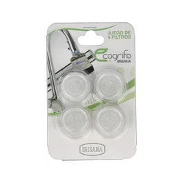 Irisana Filtros Ecogrifo 4 Filtros Recambio IR35 para Ecoducha Beauty, Baby