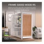 Corsair FRAME 5000D WOOD RS Midi Tower Nuez, Blanco