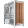 Corsair FRAME 5000D WOOD RS Midi Tower Nuez, Blanco