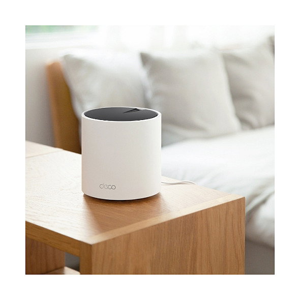 TP-Link Deco X55 AX3000 Sistema WiFi 6 Mesh, 3 Pack, Doble Banda, 3000 Mbit/s, Cobertura para Toda la Casa, Blanco