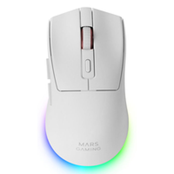 Mars Gaming MM-T3 Ratón Gaming Inalámbrico Blanco