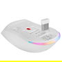 Mars Gaming Ratón Gaming Inalámbrico MM-T3 Batería Recargable Blanco Hasta 14400 DPI
