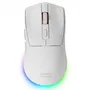 Mars Gaming Ratón Gaming Inalámbrico MM-T3 Batería Recargable Blanco Hasta 14400 DPI