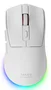 Mars Gaming MM-T3W Ratón Gaming Inalámbrico Blanco Tri-Mode (RF, Bluetooth 5.0, USB-C) - Óptico 14400 DPI, Base de Carga Magnética RGB, Recargable 100h, 67g, para PC, PS5, Xbox