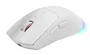 Mars Gaming MM-T3W Ratón Gaming Inalámbrico Blanco Tri-Mode (RF, Bluetooth 5.0, USB-C) - Óptico 14400 DPI, Base de Carga Magnética RGB, Recargable 100h, 67g, para PC, PS5, Xbox