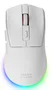 Mars Gaming MM-T3W Ratón Gaming Inalámbrico Blanco Tri-Mode (RF, Bluetooth 5.0, USB-C) - Óptico 14400 DPI, Base de Carga Magnética RGB, Recargable 100h, 67g, para PC, PS5, Xbox