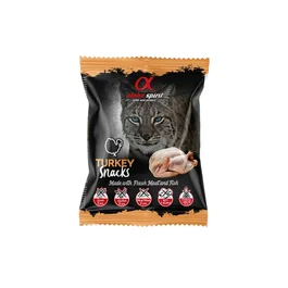 Alpha Spirit Spirit Feline Pavo Snacks 24x50 grs - Alimento Complementario para Gatos
