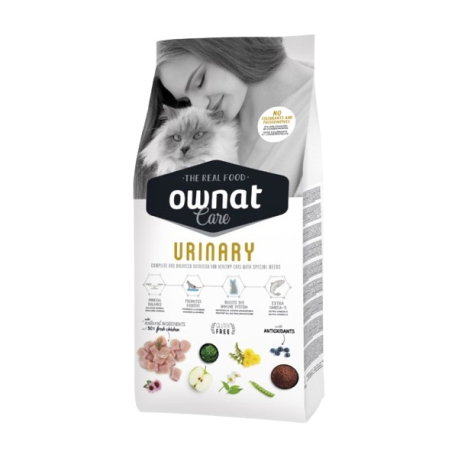 Ownat Gato Care Urinary Pienso para Gatos con Problemas Urinarios 3 kg Ownat Gato Care Urinary Pienso para Gatos con Problemas Urinarios 3 kg