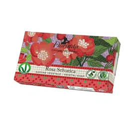 Florinda Jabón de Rosa Selvatica para Cuerpo, 100 g