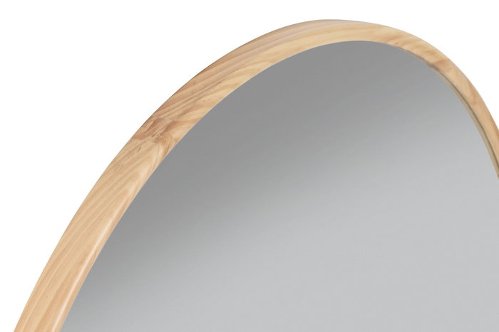 DKD Home Decor Espejo de Pared de Pino y Cristal Natural 82x82 cm