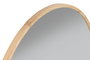 DKD Home Decor Espejo de Pared de Pino y Cristal Natural 82x82 cm