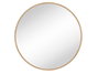 DKD Home Decor Espejo de Pared de Pino y Cristal Natural 82x82 cm
