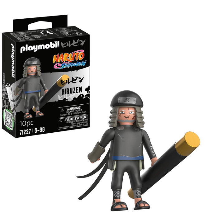 Playmobil Hiruzen Naruto Shippuden con bastón de combate