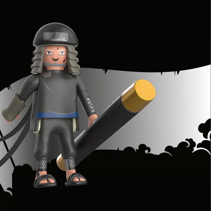 Playmobil Hiruzen Naruto Shippuden con bastón de combate
