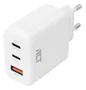 Act AC2170 Cargador 65 W con 3 Puertos USB-C y USB-A Blanco