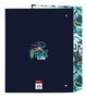 Carpeta de anillas El Niño Kook Azul marino A4 27 x 33 x 6 cm