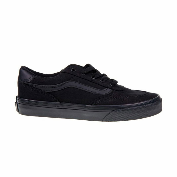 Zapatillas Deportivas Infantiles Vans Brooklyn Ls Cnvs Negro Zapatillas Deportivas Infantiles Vans Brooklyn Ls Cnvs Negro