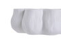 DKD Home Decor Centro de Mesa Cerámica Blanco 25x25x8.5 cm