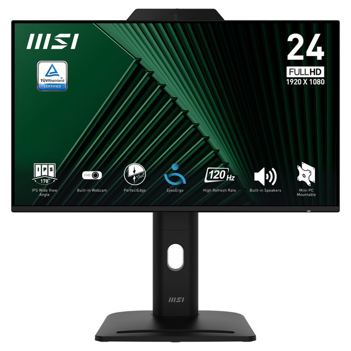 MSI Pro MP242PMG Monitor Full HD IPS 120 Hz Negro