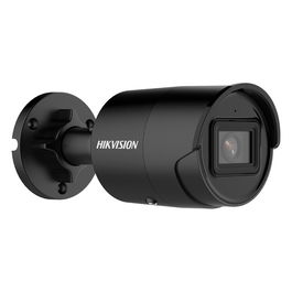 Hikvision DS-2CD2043G2-IU Cámara de Seguridad IP Exterior Bala 4MP AcuSense, Visión Nocturna 40m, WDR, IP67, Compatible con MicroSD, Alimentación PoE