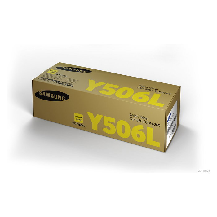 SAMSUNG Cartucho de Tóner Original Amarillo CLT-Y506L / SU515A de Alta Capacidad (High Yield)