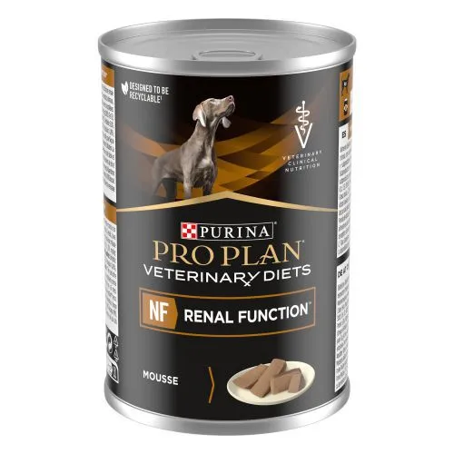 Purina Pro Plan Vet Canine NF Renal Mousse Caja 12x400 gr - Alimento Húmedo para Control de Insuficiencia Renal en Perros Adultos Purina Pro Plan Vet Canine NF Renal Mousse Caja 12x400 gr - Alimento Húmedo para Control de Insuficiencia Renal en Perros Adultos