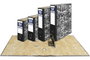 Unisystem Archivador de Palanca Novoclas 65mm A4 Negro
