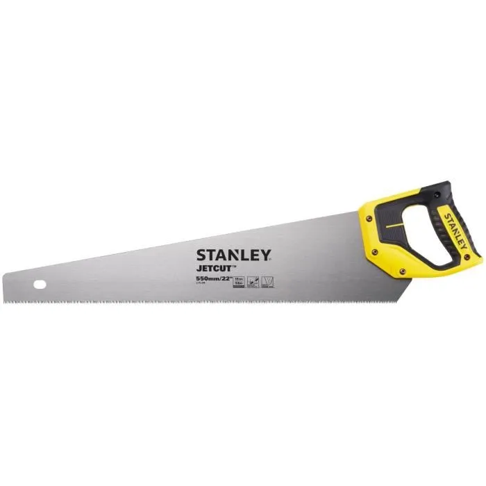 Stanley Sierra de mano 2-15-244 Jetcut Corte Fino 550 mm