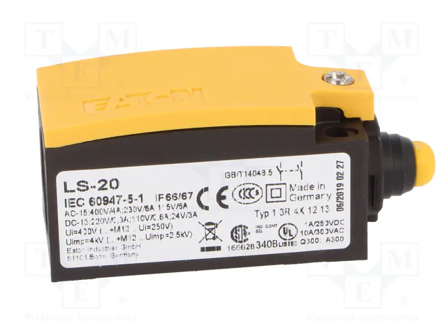 EATON ELECTRIC Interruptor de fin de carrera LS-Titan LS-20
